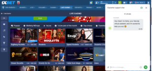 پشتیبانی و پروتکل امنیتی وان ایکس بت (1Xbet)