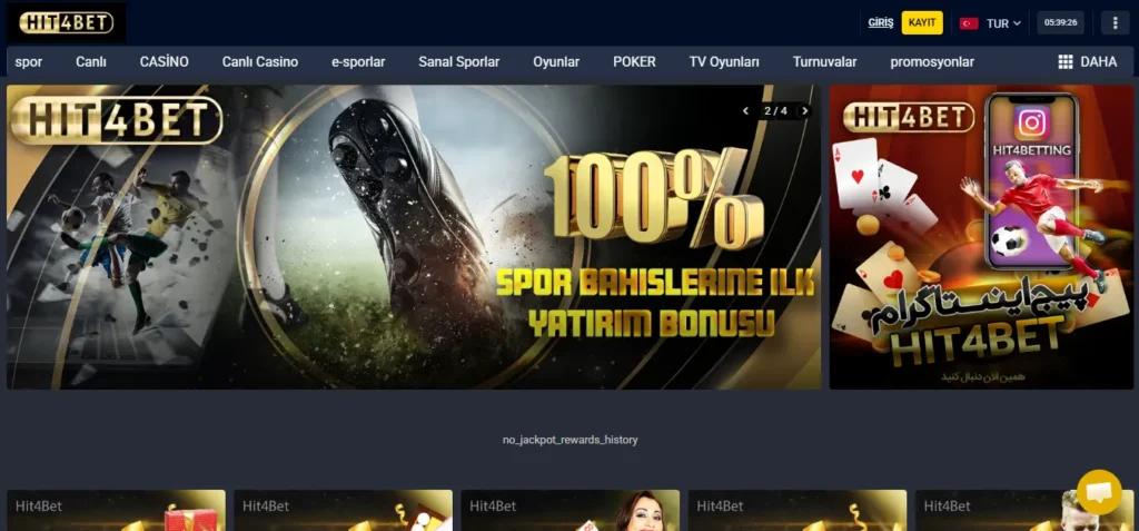 معرفی کامل سایت هیت فور بت (Hit4Bet)